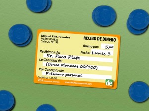 Pr&eacute;stamo del Sr. Paco Plata